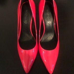 Red Stiletto Pumps